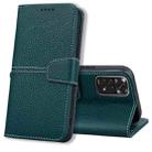 For Xiaomi Redmi Note 11S Litchi RFID Leather Phone Case(Green) - 1