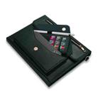 For Samsung Galaxy Tab S7+ / S8+ / S7 FE 3-fold Zipper Leather Tablet Case Crossbody Pocket Bag(Green) - 2