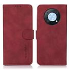 For Huawei nova Y90 / Enjoy 50 Pro KHAZNEH Matte Texture Leather Phone Case(Red) - 1