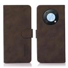 For Huawei nova Y90 / Enjoy 50 Pro KHAZNEH Matte Texture Leather Phone Case(Brown) - 1