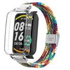 For Xiaomi Mi Band 7 Pro Braided Nylon Buckle Watch Band(Colorful) - 1