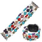 Bohemian Hand Beaded Watch Band For Apple Watch Ultra 49mm / Series 8&7 45mm / SE 2&6&SE&5&4 44mm / 3&2&1 42mm(WB220012A) - 1