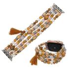 Bohemian Hand Beaded Watch Band For Apple Watch Ultra 49mm / Series 8&7 45mm / SE 2&6&SE&5&4 44mm / 3&2&1 42mm(WB220016B) - 1