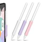 3 PCS DUX DUCIS Stoyobe Stylus Silicone Cover Grip Set For Apple Pencil 1/2/Huawei M-Pencil(White + Lavender Purple + Pink) - 1