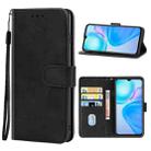 For vivo Y77e Leather Phone Case(Black) - 1