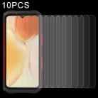 10 PCS 0.26mm 9H 2.5D Tempered Glass Film For DOOGEE S89 - 1