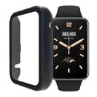 For Xiaomi Mi Band 7 Pro PC + Tempered Glass Integrated Watch Case(Ink Blue) - 1