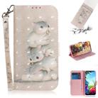 For LG K40S 3D Formula Pattern Magnetic Attraction Horizontal Flip Leather Case with Lanyard, Support Holder & Card Slot & Wallet(Three Squirrels) - 1