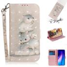 For Xiaomi Redmi Note 8T 3D Formula Pattern Magnetic Attraction Horizontal Flip Leather Case with Lanyard, Support Holder & Card Slot & Wallet(Three Squirrels) - 1