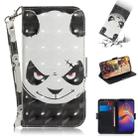 For Motorola Moto E6 Play 3D Formula Pattern Magnetic Attraction Horizontal Flip Leather Case with Lanyard, Support Holder & Card Slot & Wallet(Angry Bear) - 1