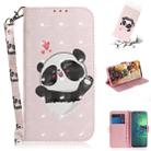 For Motorola Moto G8 Plus 3D Formula Pattern Magnetic Attraction Horizontal Flip Leather Case with Lanyard, Support Holder & Card Slot & Wallet(Love-heart Bear) - 1