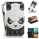 For Galaxy A71 3D Formula Pattern Magnetic Attraction Horizontal Flip Leather Case with Lanyard, Support Holder & Card Slot & Wallet(Angry Bear) - 1