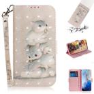 For Galaxy S20 3D Formula Pattern Magnetic Attraction Horizontal Flip Leather Case with Lanyard, Support Holder & Card Slot & Wallet(Three Squirrels) - 1