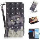 For Galaxy S20+ 3D Formula Pattern Magnetic Attraction Horizontal Flip Leather Case with Lanyard, Support Holder & Card Slot & Wallet(Embrace The Cat) - 1
