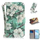 For Galaxy S20+ 3D Formula Pattern Magnetic Attraction Horizontal Flip Leather Case with Lanyard, Support Holder & Card Slot & Wallet(Watercolor Flowers) - 1