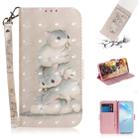 For Galaxy S20 Ultra 3D Formula Pattern Magnetic Attraction Horizontal Flip Leather Case with Lanyard, Support Holder & Card Slot & Wallet(Three Squirrels) - 1