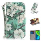 For Xiaomi Mi CC9 Pro / Note 10 / Note 10 Pro 3D Formula Pattern Magnetic Attraction Horizontal Flip Leather Case with Lanyard, Support Holder & Card Slot & Wallet(Watercolor Flowers) - 1