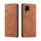 For Huawei P40 Lite / nova 6 SE Forwenw Dream Series Oil Edge Strong Magnetism Horizontal Flip Leather Case with Holder & Card Slots & Wallet & Photo Frame(Brown) - 1