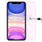 For iPhone 11 / XR Purple Light Eye Protection Tempered Glass Film - 1