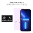 For iPhone 13 / 13 Pro 10pcs Purple Light Eye Protection Tempered Glass Film - 4