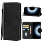 For Xiaomi 12T / 12T Pro / Redmi K50 Ultra Leather Phone Case(Black) - 1