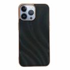 For iPhone 13 Pro Nano Electroplating Protective Phone Case (Black) - 1