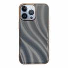 For iPhone 13 Pro Nano Electroplating Protective Phone Case (Silver Bead Grey) - 1