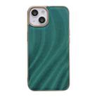 For iPhone 13 Nano Electroplating Protective Phone Case(Green Grass) - 1