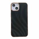 For iPhone 13 Nano Electroplating Protective Phone Case(Black) - 1
