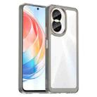 For Honor X40i Colorful Series Acrylic + TPU Phone Case(Transparent Grey) - 1