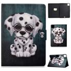 For iPad Pro 11 2020 Electric Pressed TPU Left and Right Open Flat Leather Tablet Case with Sleep Function & Card Buckle Anti-skid Strip(Dalmatian) - 1