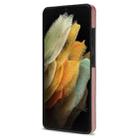 For Samsung Galaxy S21 Ultra 5G N.Bekus Vertical Flip Card Slot RFID Phone Case(Rose Gold) - 3