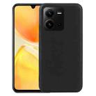 For vivo V25 TPU Phone Case(Black) - 1