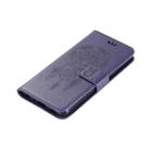 For Galaxy S20 Wind Chime Owl Embossing Pattern Horizontal Flip Leather Case, with Holder & Card Slots & Wallet(Purple) - 4