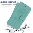 For Galaxy S20 Ultra Wind Chime Owl Embossing Pattern Horizontal Flip Leather Case, with Holder & Card Slots & Wallet(Green) - 5