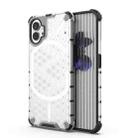 For Nothing Phone 1 Shockproof Honeycomb PC + TPU Protective Phone Case(White) - 1