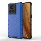 For Realme GT2 Explorer Master Shockproof Honeycomb PC + TPU Protective Phone Case(Blue) - 1