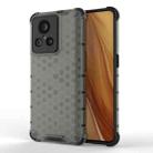 For Realme GT2 Explorer Master Shockproof Honeycomb PC + TPU Protective Phone Case(Black) - 1