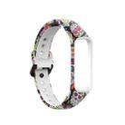 For Samsung Galaxy Fit 2 SM-R220 Silicone Printing Watch Band(Colorful Skull) - 1
