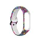 For Samsung Galaxy Fit 2 SM-R220 Silicone Printing Watch Band(Jellyfish Flower) - 1