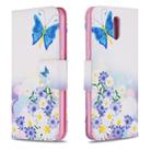 For Nokia 2.3 Colored Drawing Pattern Horizontal Flip Leather Case with Holder & Card Slots & Wallet(Pansy) - 1