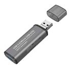ADS-102 USB Multi-function OTG Card Reader(Grey) - 1