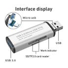 ADS-102 USB Multi-function OTG Card Reader(Grey) - 4