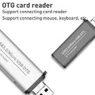 ADS-102 USB Multi-function OTG Card Reader(Silver) - 5
