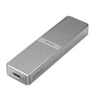 ORICO M222C3-G2-GY USB3.1 Gen2 Type-C 10Gbps M.2 NVMe SSD Enclosure(Grey) - 1