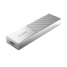 ORICO M206C3-G2-SV 10Gbps USB3.1 Gen2 Type-C M.2 NVMe SSD Enclosure(Silver) - 1