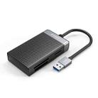 ORICO CL4D-A3 4-in-1 USB 3.0 Multifunction Card Reader(Black) - 1