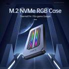 ORICO M2R1-G2-SV 10Gbps M.2 NVMe RGB SSD Enclosure(Silver) - 3