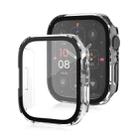 Life Waterproof Frosted 2 in 1 PC Frame + Tempered Glass Protective Case For Apple Watch Series 6 / 5 / 4 / SE 40mm(Transparent) - 1