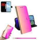 For Galaxy S20+ Mirror-like Magnetic Attraction Horizontal Flip Leather Case with Lanyard, Support Holder & Card Slot & Wallet(Gradient Color) - 1